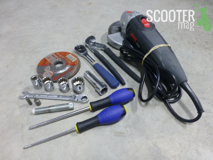 outils-debridage-scooter-50-cc