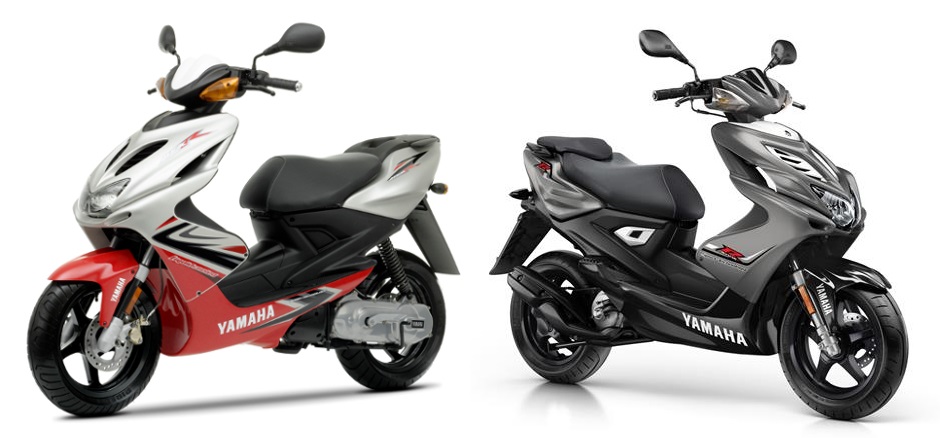 Yamaha Aerox 50 : tous les modèles de 1997 à 2012