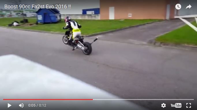 Booster 2Fast 90 cc du Team Fast Power