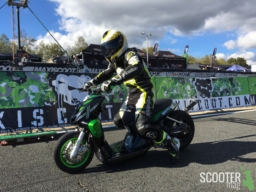 Runs 50 cc : ScooterPower Drag Challenge 2017