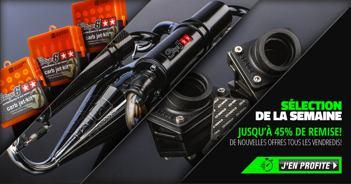 Sélection de la semaine : vos pièces scooter en promo toute l’année chez Maxiscoot !