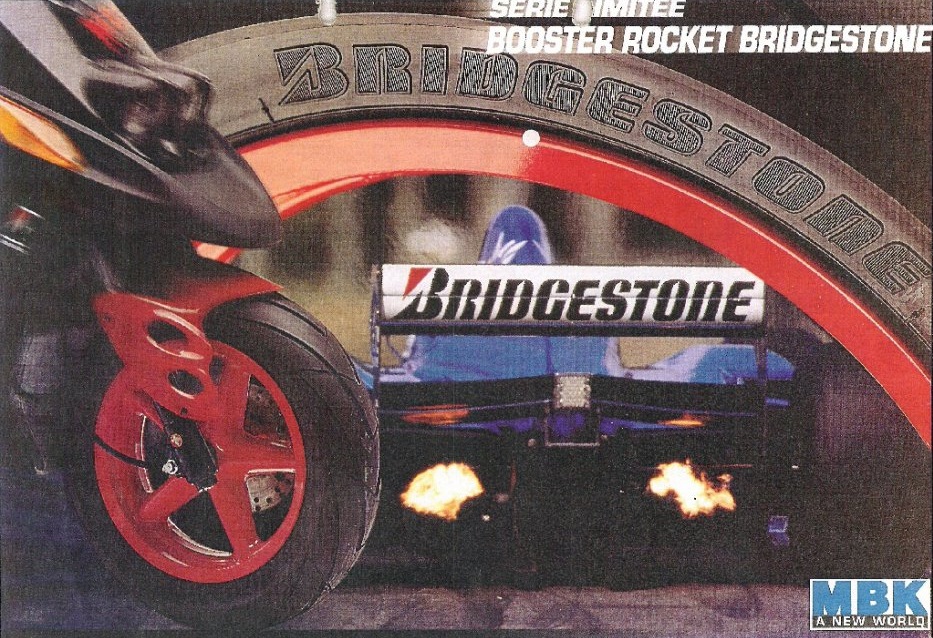 MBK Booster F1 Assistance Bridgestone