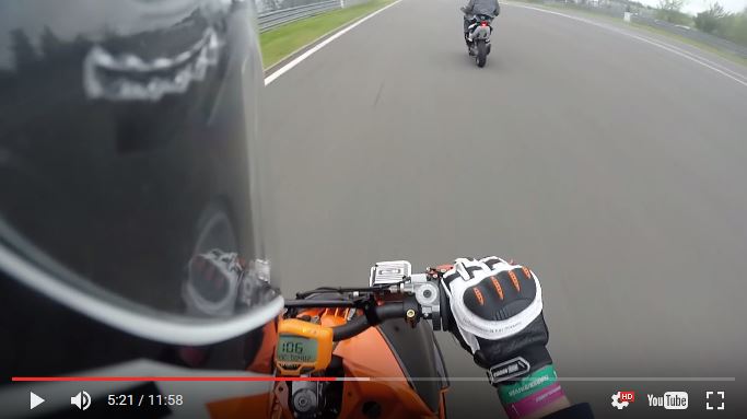 Yamaha Aerox au Nürburgring