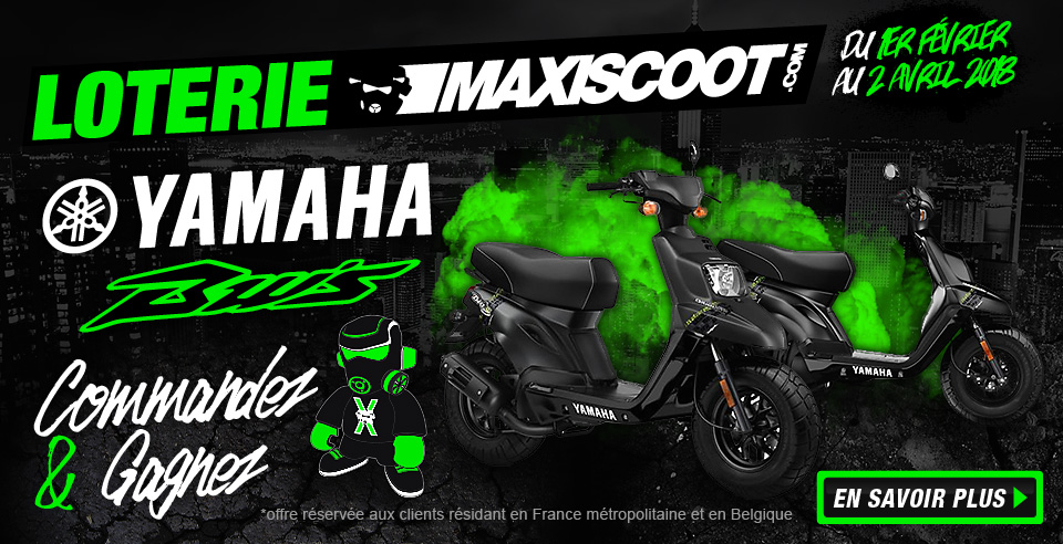 Maxiscoot vous offre un Yamaha BW’s Original !