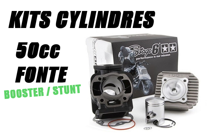 Kits cylindres 50 cc fonte Minarelli Vertical