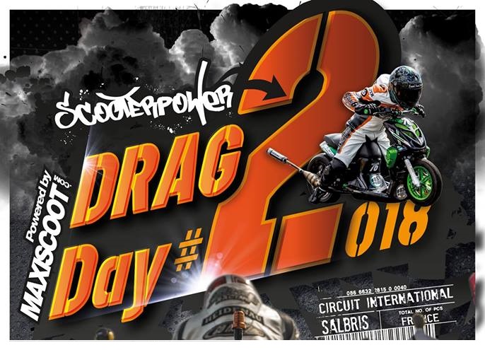 ScooterPower Drag Day #2 : RDV à Salbris les 20 & 21 octobre !