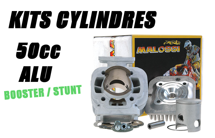 Kits cylindres 50 cc alu Minarelli Vertical