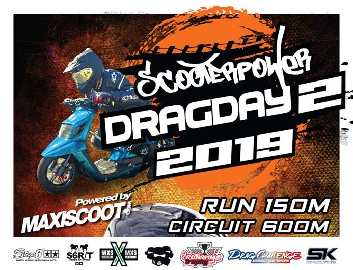 ScooterPower Drag Day #2 2019 : RDV les 19 & 20 octobre !