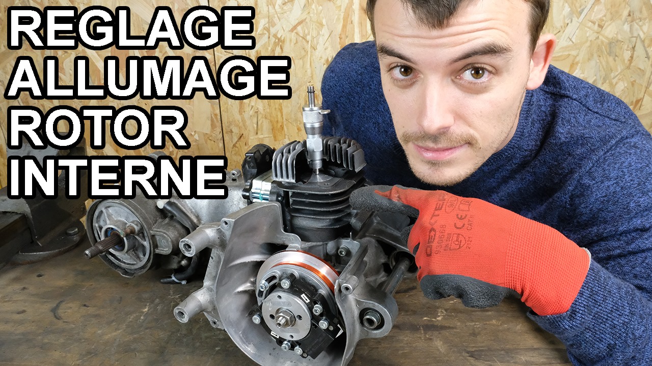 Monter et régler un allumage à rotor interne de scooter – Tutoriel vidéo