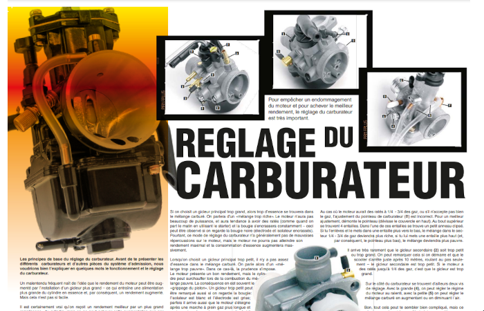 Régler son carburateur de scooter - Actualités Scooter par Scooter Mag