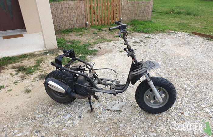 Yamaha BW’s Next Génération – Démontage