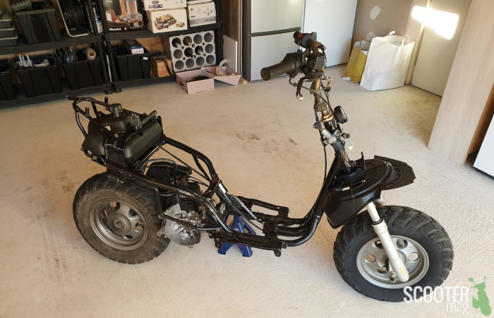 Yamaha BW’s Next Génération – Remontage