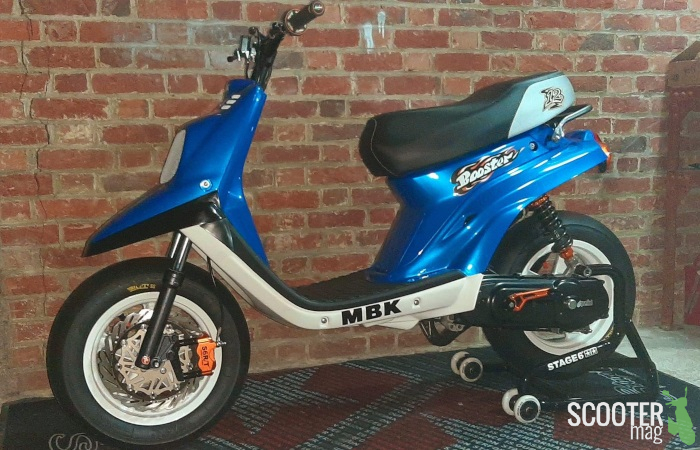 MBK Booster Spirit 12 LC 70 cc Malossi MHR Team Cross