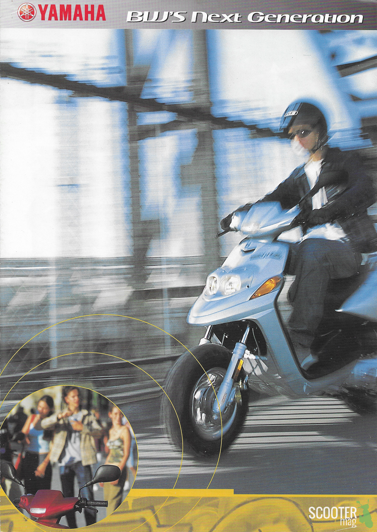 Yamaha BW’S Next Generation de 2002 – Brochure