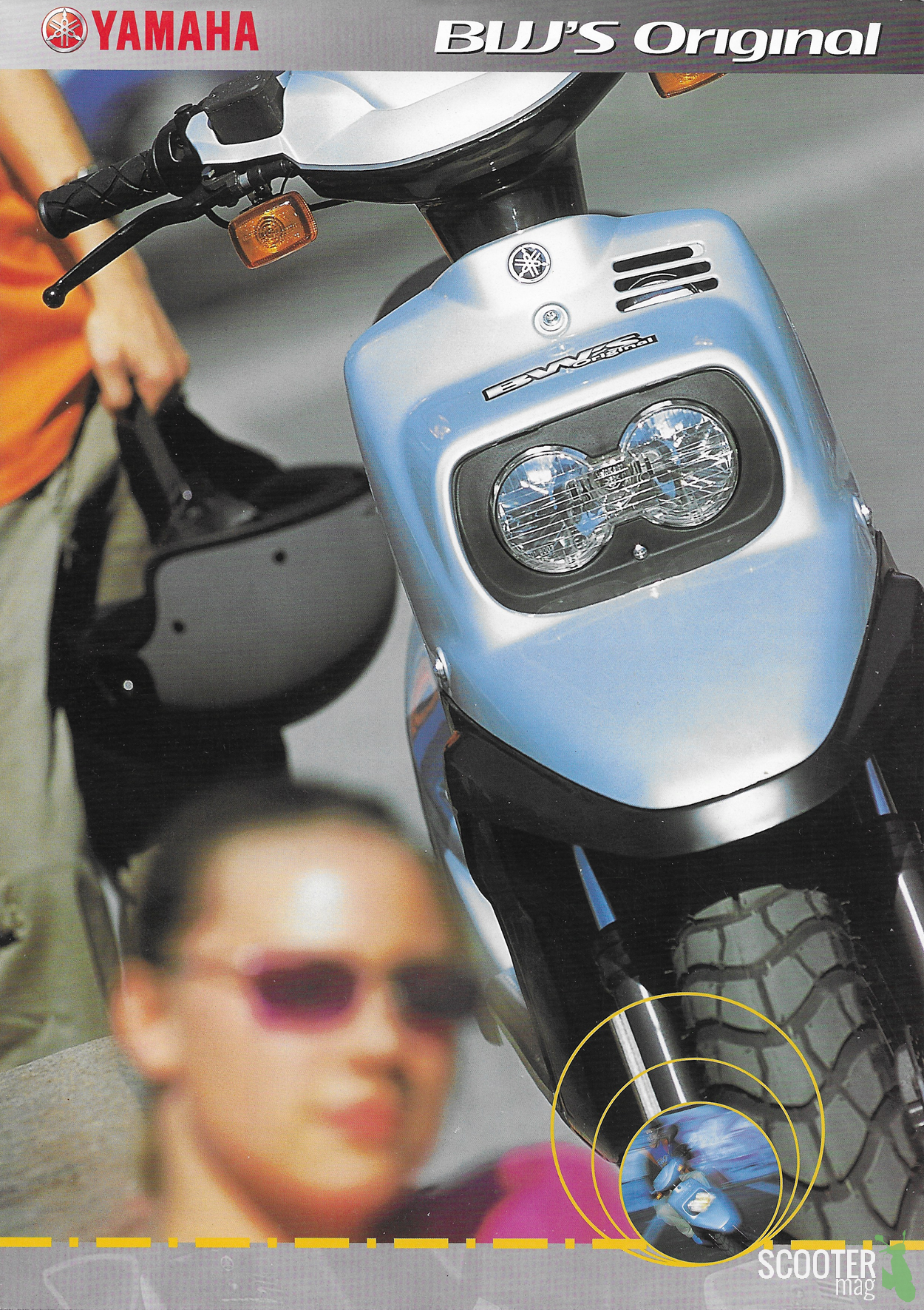 Yamaha BW’S Original de 2002 – Brochure