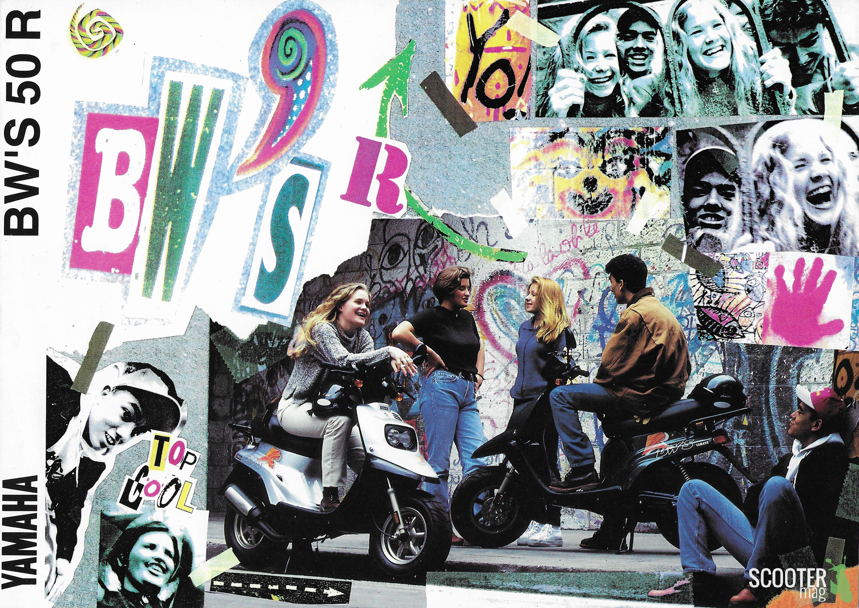 Yamaha BW’S R de 1994 – Brochure